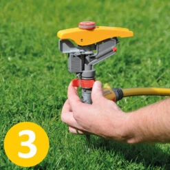 Hozelock Pulsating Sprinkler -Cheap Hozelock || Kettler || Bosch Store l pulsating sprinkler head 2550 hozelock action3