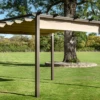 Hartman Roma Pergola 3m X 3m - Bronze Caramel