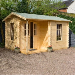 Rowlinson Garden Office In A Natural Finish