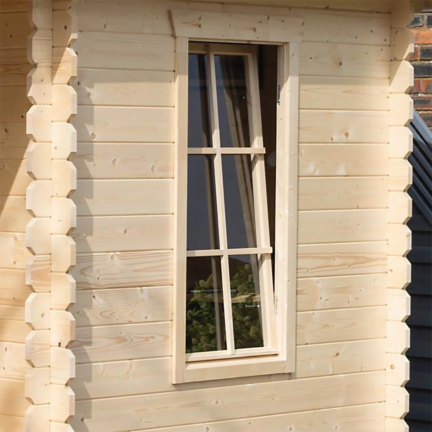 Rowlinson Garden Office In A Natural Finish 4 Rowlinson Garden Office In A Natural Finish - Image 4