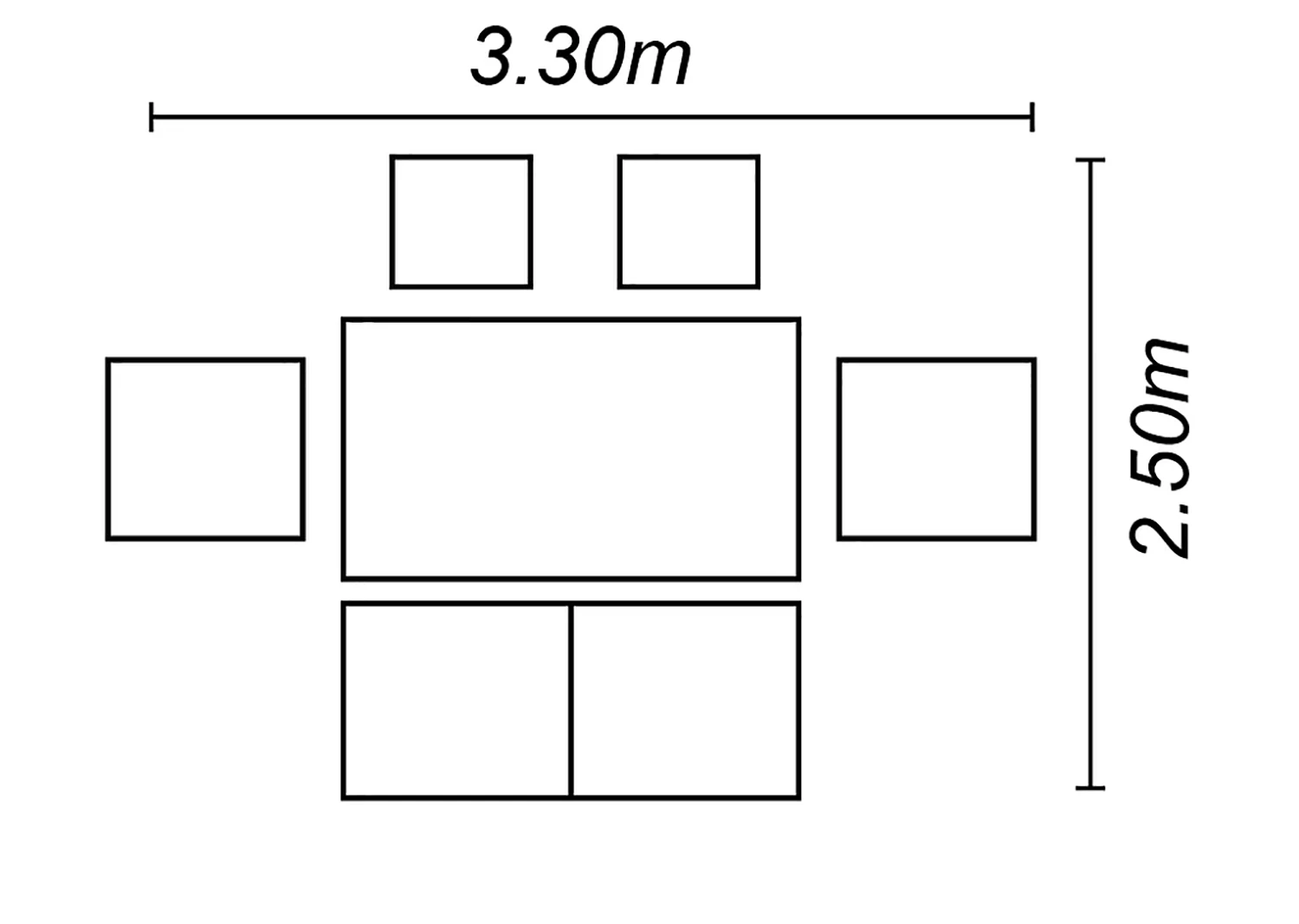Norfolk Leisure Titchwell Lounge Set With Gas Adjustable Table In Anthracite 3 Norfolk Leisure Titchwell Lounge Set With Gas Adjustable Table In Anthracite - Image 3