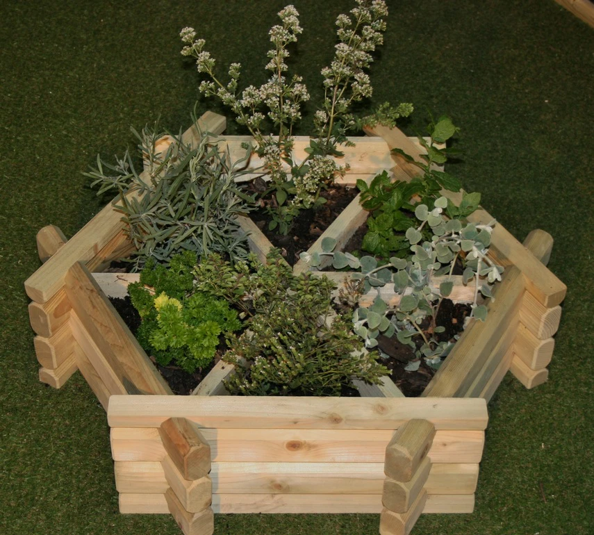 Small Softwood Herb Wheel 1 Small Softwood Herb Wheel