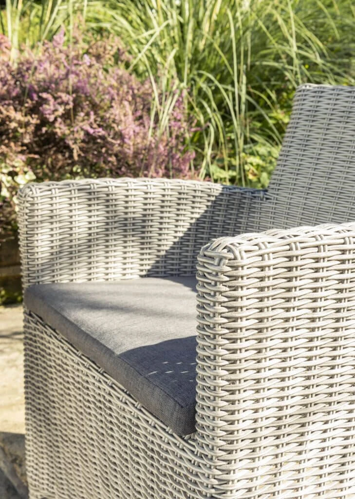 Kettler Palma Bistro Set In White Wash 3 Kettler Palma Bistro Set In White Wash - Image 3