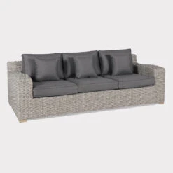 Kettler Palma Luxe 3 Seat Sofa Set In White Wash -Cheap Hozelock || Kettler || Bosch Store palma luxe 3 seat sofa ww1400