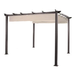 Hartman Roma Pergola 3m X 3m - Bronze Caramel -Cheap Hozelock || Kettler || Bosch Store roma pergola caramel 3x3 1 l