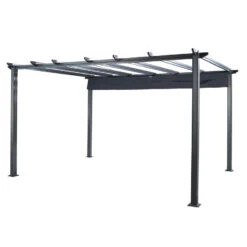 Hartman Roma Pergola 4m X 3m - Grey -Cheap Hozelock || Kettler || Bosch Store roma pergola grey 4x3 2 l
