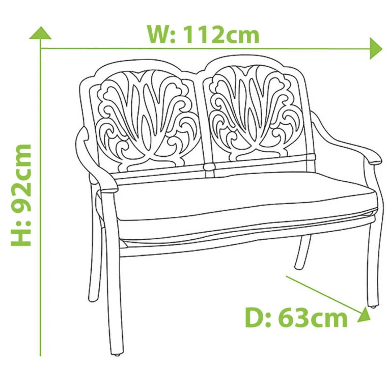 Cheap Hozelock || Kettler || Bosch Store -Cheap Hozelock || Kettler || Bosch Store L1 hartman amalfi 2 seat bench size 768x768 1